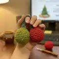 Holiday Lights Amigurumi Pattern step 4 - final assembly and finishing