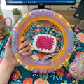 Smiley Face Steering Wheel Cover Pattern step 4 - final assembly and finishing