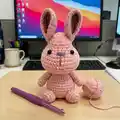 Rabbit Amigurumi Pattern step 3 - details and accessories