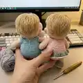 Baby Dolls Amigurumi Pattern step 4 - final assembly and finishing