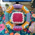 Smiley Face Steering Wheel Cover Pattern step 3 - details and accessories