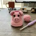 Angry TP Cal Amigurumi Pattern step 3 - details and accessories