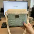 The Camera Crochet Bag & Purse Pattern step 4 - final assembly and finishing
