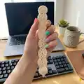 Very Shelley Bookmark Pattern step 4 - final assembly and finishing