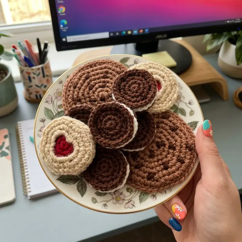 Complimentary Beginner Friendly crochet pattern: Biscuits Pattern - Simple to follow guide