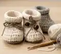 Baby Shoes Ivelle Pattern step 3 - details and accessories