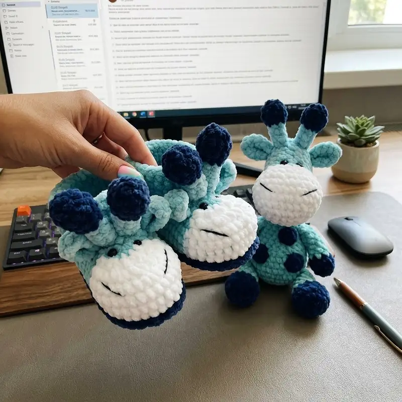 Complimentary Intermediate crochet pattern: Plush booties Pattern - Simple to follow guide