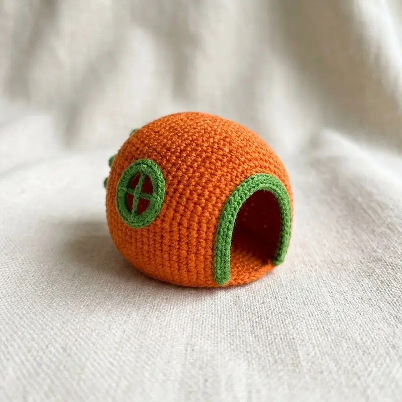Quality crochet pattern: Bunny's House Amigurumi Pattern - Intermediate level guide with complete instructions