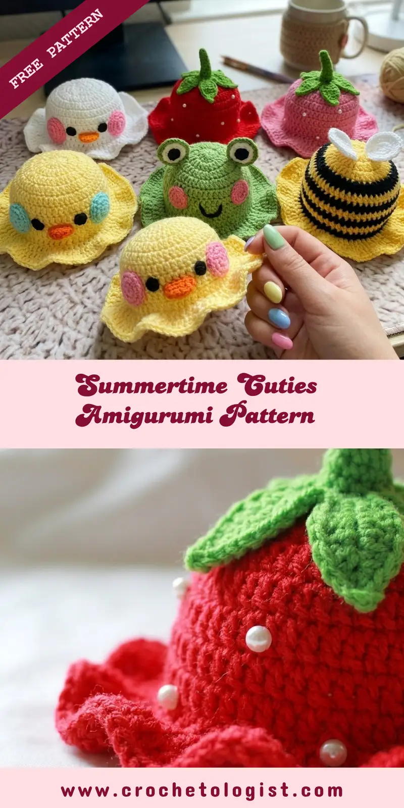 Complimentary Intermediate crochet pattern: Budgerigar Amigurumi Pattern - Simple to follow guide