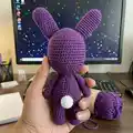 Bonnie Amigurumi Pattern step 4 - final assembly and finishing