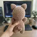 BOAR HAND PUPPET Amigurumi Pattern step 4 - final assembly and finishing