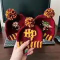 Harry Potter Themed Hat Pattern step 1 - construction progress