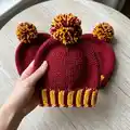 Harry Potter Themed Hat Pattern step 4 - final assembly and finishing