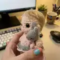 Baby Dolls Amigurumi Pattern step 2 - assembly progress