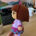 Dora Inspired Little Explorer Amigurumi Pattern step 3 - details and accessories