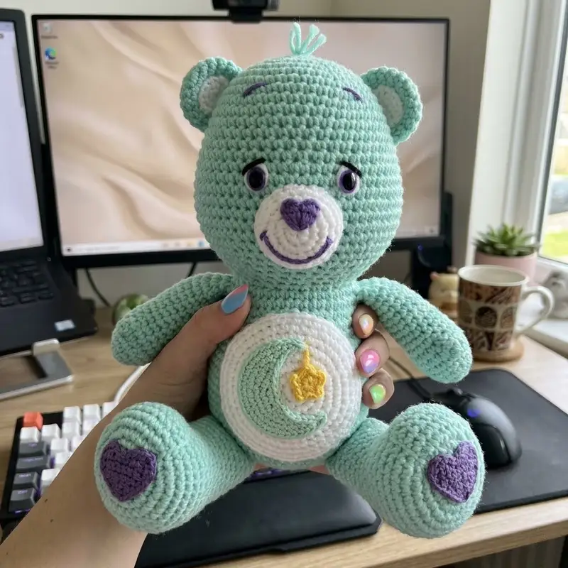 Complimentary Intermediate crochet pattern: Giraffe Lovey Blanket Amigurumi Pattern - Simple to follow guide