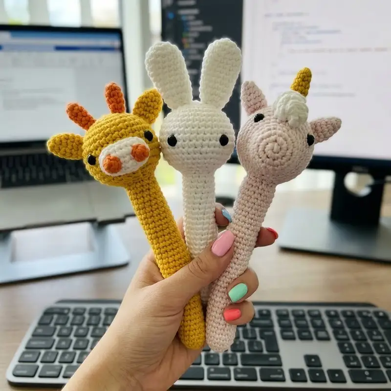 Complimentary Beginner Friendly crochet pattern: Baby Rattle Amigurumi Pattern - Simple to follow guide