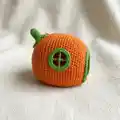 Bunny's House Amigurumi Pattern step 2 - assembly progress