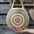 Boho Flower Slouch Bag Pattern step 4 - final assembly and finishing