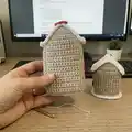 Elendan Dollhouse Amigurumi Pattern step 4 - final assembly and finishing