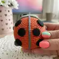 Ladybug Amigurumi Pattern step 4 - final assembly and finishing