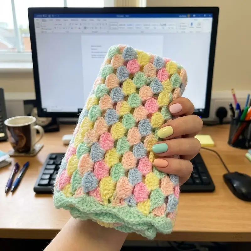 Complimentary Beginner Friendly crochet pattern: Pastel Shells Baby Blanket Pattern - Simple to follow guide
