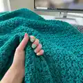 Aspen Blanket Pattern step 1 - construction progress