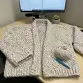 Building Blocks Crochet Cardigan Pattern step 3 - details and accessories