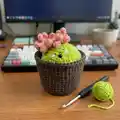 Cactus Frog with Removeable Pot Amigurumi Pattern step 3 - details and accessories
