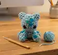 Bulbasaur Amigurumi Pattern step 3 - details and accessories