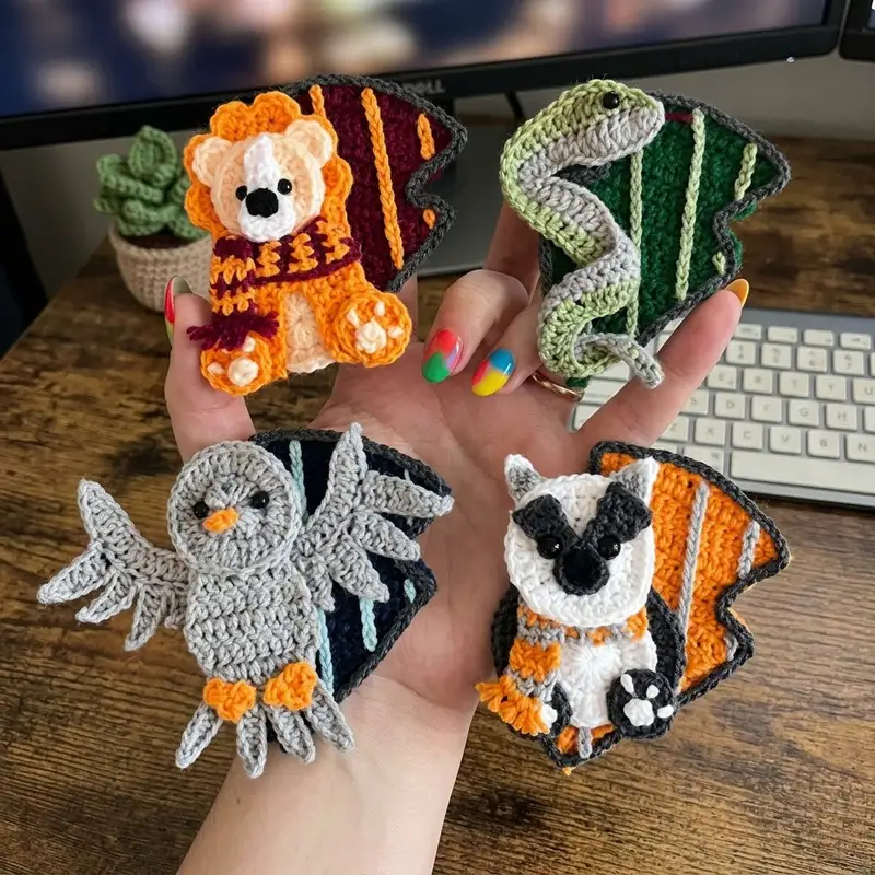 Complimentary Intermediate crochet pattern: Houses of Wizardry Amigurumi Pattern - Simple to follow guide
