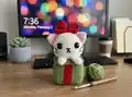 Christmas Giftbox Cat Amigurumi Pattern step 3 - details and accessories