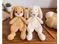 Plush snuggler BUNNY Amigurumi Pattern step 3 - details and accessories