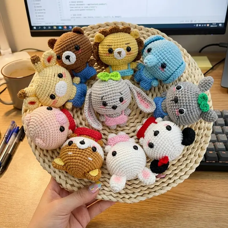 Complimentary Intermediate crochet pattern: Cute Mini Animal Amigurumi Pattern - Simple to follow guide